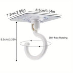 5pcs Rotating Ceiling Hooks