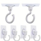 5pcs Rotating Ceiling Hooks
